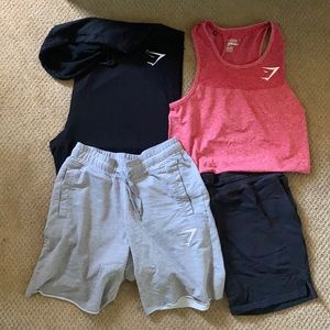 Gymshark Pack Tank Shorts